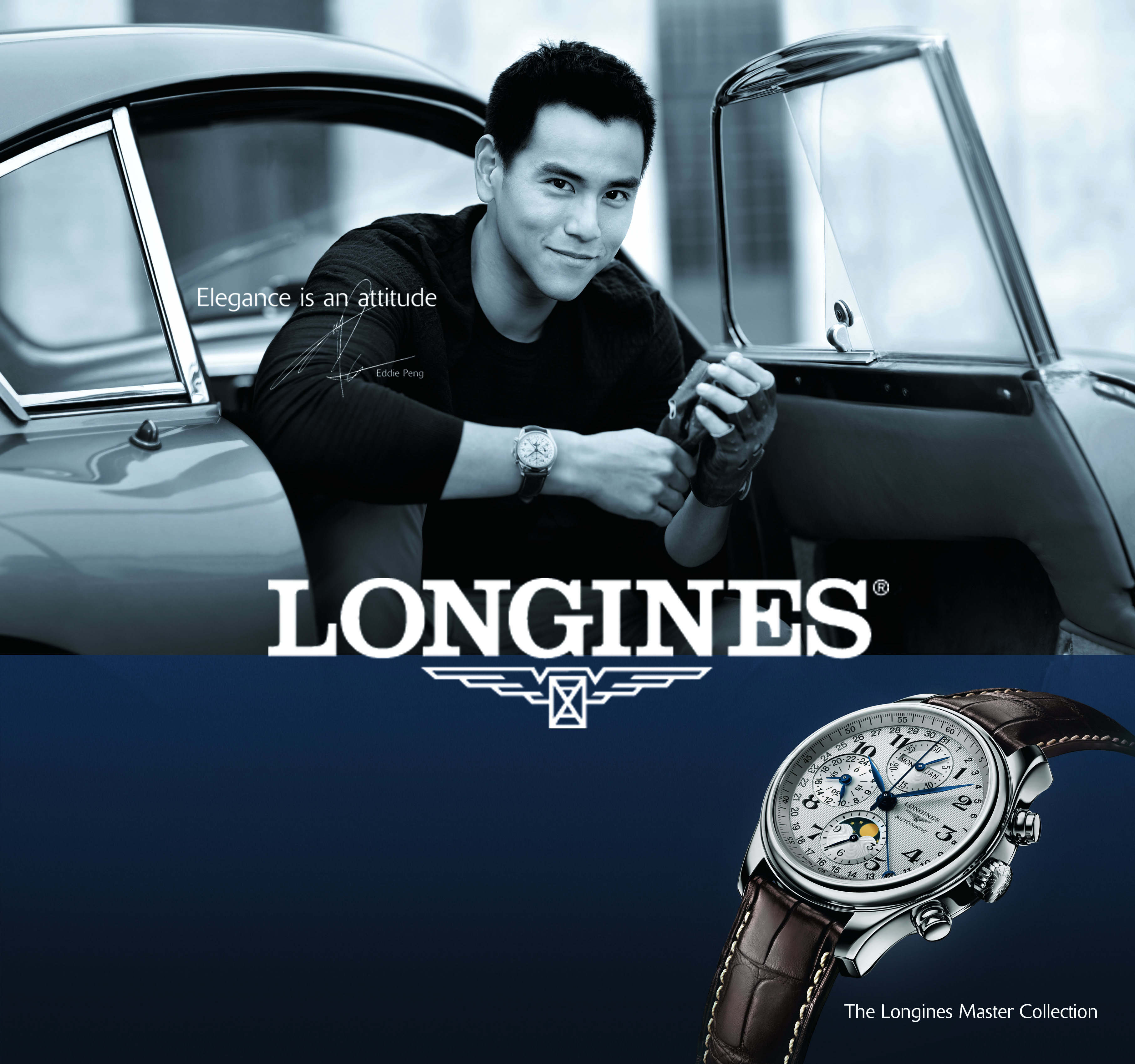 Longines elegance is an attitude best sale